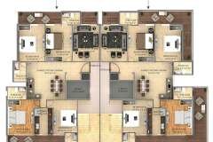 4-BHK-Cluster_Plan_Block-A